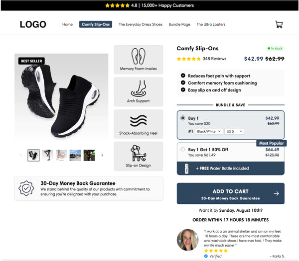 Shoes Demo Site